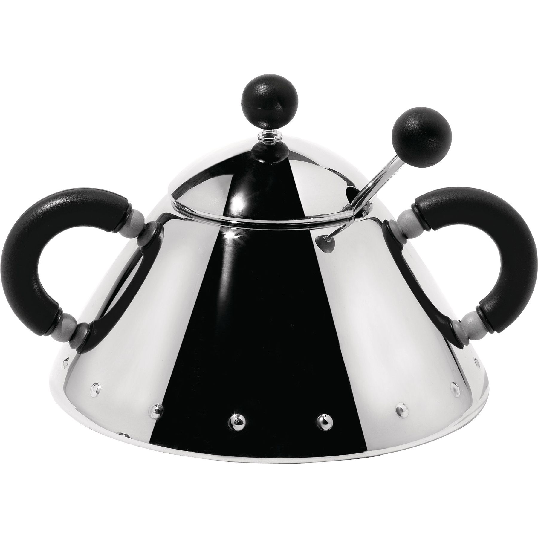Alessi Sugar Bowl Suikerpot Zwart alessi kopen in de aanbieding Alessi Sugar Bowl Suikerpot Zwart alessi kopen in de aanbieding