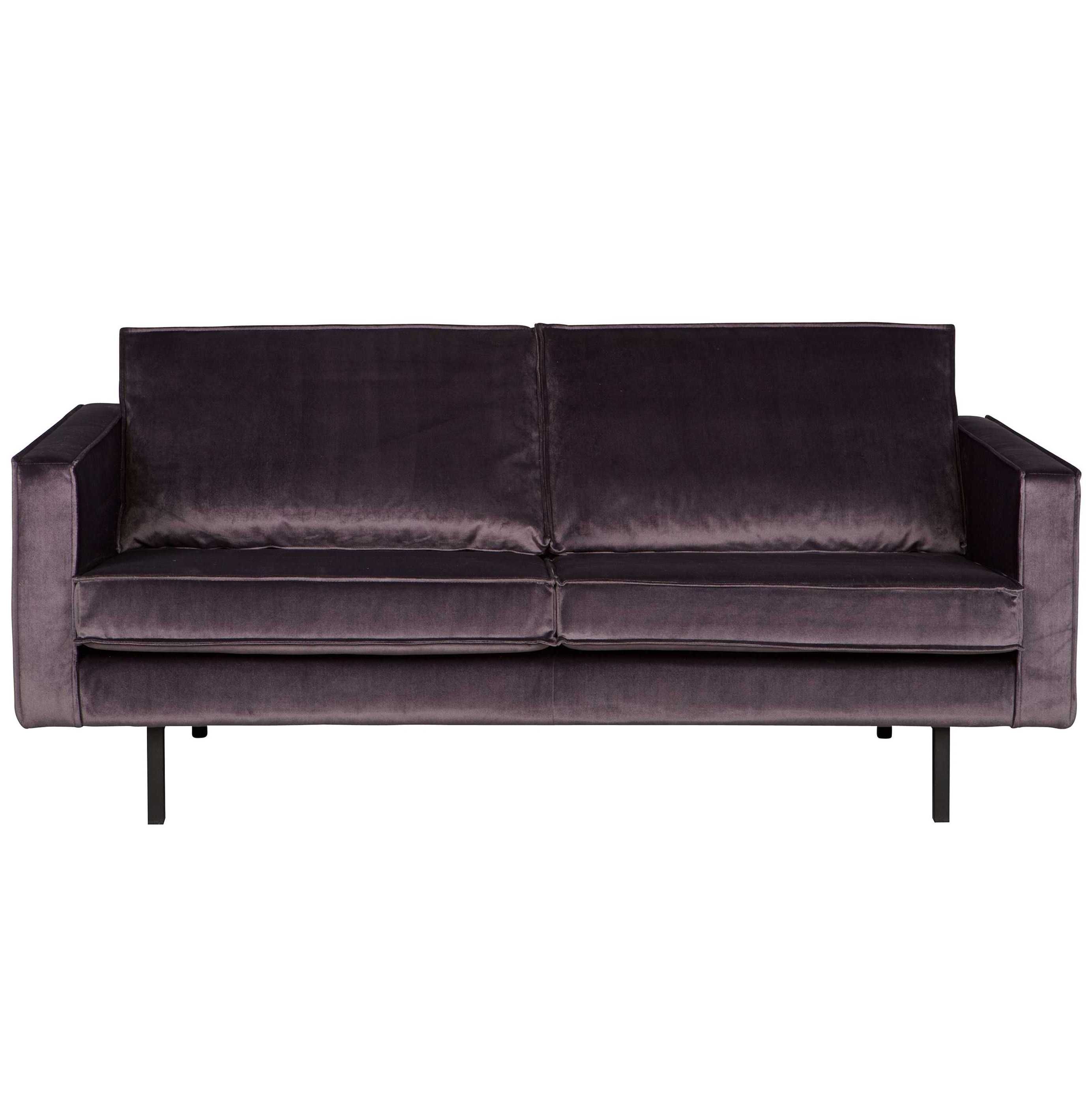 Bepurehome Rodeo Velvet Bank 25 Zits Grijs bepurehome kopen in de aanbieding