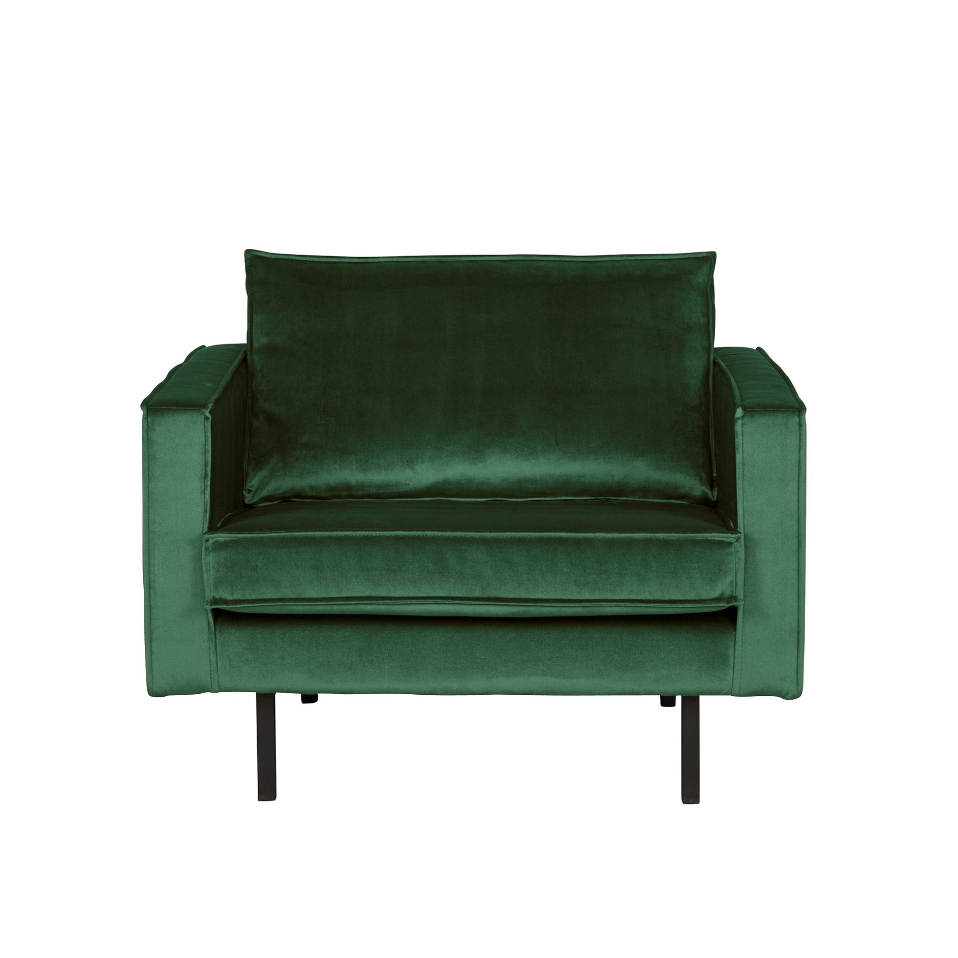 Bepurehome Rodeo Velvet Fauteuil Groen bepurehome kopen in de aanbieding
