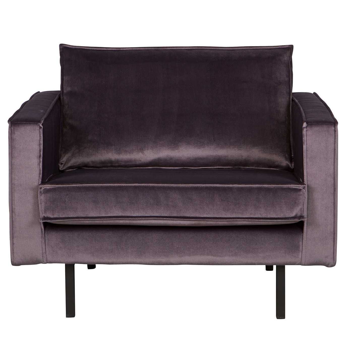 Bepurehome Rodeo Velvet Fauteuil Donkergrijs bepurehome kopen in de aanbieding