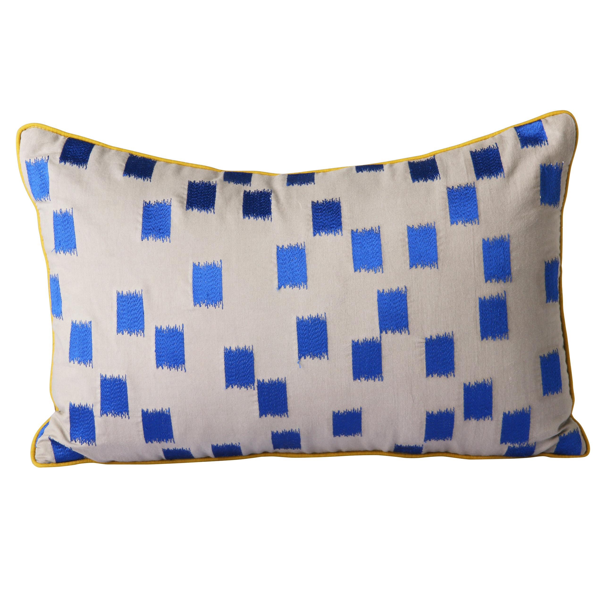 HKliving Doris for HKliving kussen 25x40 blue |