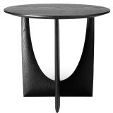 28544 Geometric bijzettafel 51 zwart eiken