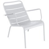 7981 Luxembourg Low fauteuil met armleuning  Cotton White