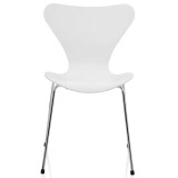 5070 Vlinderstoel stoel chroom, lacquered white