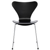 5070 Vlinderstoel stoel chroom, lacquered black