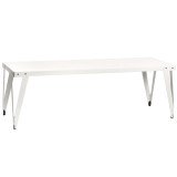 3235 Lloyd Table tafel wit 230x80x76 cm