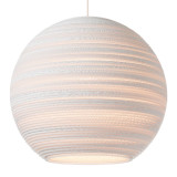 4124 Scraplights Moon 18 hanglamp Ø45 wit