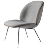 2826 Beetle Lounge fauteuil Remix 143, chroom onderstel