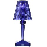 94 Battery tafellamp LED oplaadbaar blauw