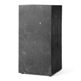 2467 Plinth Tall bijzettafel 30x30 Marquina marmer zwart