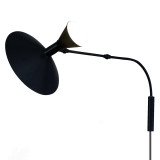 5063 Lampe de Marseille Mini wandlamp zwart