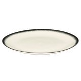 28066 Dé tableware by Ann Demeulemeester dinerbord Ø28 white/black 3
