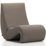 1860 Amoebe fauteuil truffel