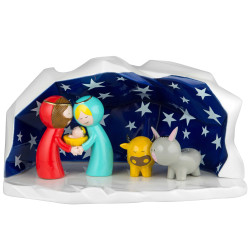1861 Happy Eternity Baby crib kerststal