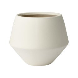 27968 Grove bloempot Ø30 Ivory
