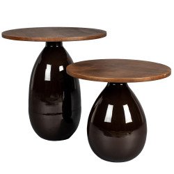 5777 Silvine bijzettafel set van 2