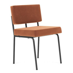 5756 Monday stoel zwart Royal 160 magnolia
