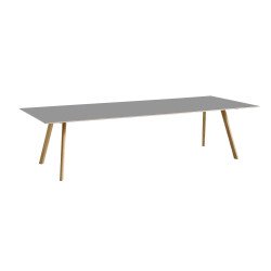 1862 Copenhague CPH30 tafel 300x120, gezeept eiken, grijs linoleum