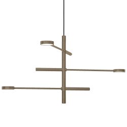 31282 Kingpin 3 hanglamp LED Quartz