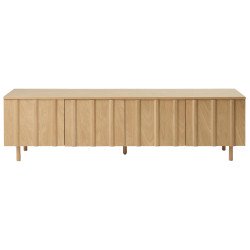 170 Rib dressoir laag Oak