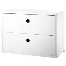 4842 Cabinet with two drawers 58 x 30 x 42 cm wit
