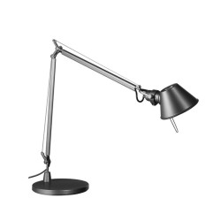 Artemide Tolomeo Midi bureaulamp LED antraciet grijs met voet
