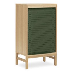 170 Jalousi Cabinet Low opbergkast donkergroen