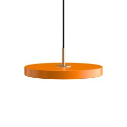 28351 Asteria hanglamp LED mini messing/nuance oranje