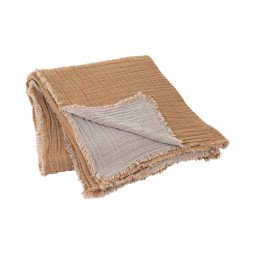 29125 Double plaid 130x200 tan