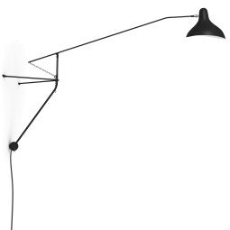 5757 Mantis BS2 wandlamp zwart