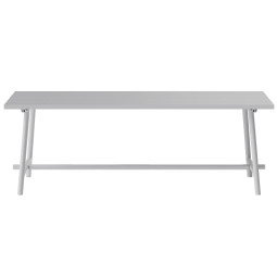 2860 Fred tuintafel 220x100 Light Grey limited edition