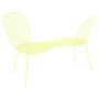 Lorette Conversation Bench tuinbank Frosted Lemon