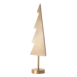 Winterland Tree kerstdecoratie solid brass