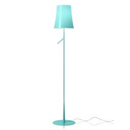 Birdie Lettura vloerlamp LED met touchdimmer turquoise