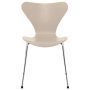 Vlinderstoel stoel chroom, coloured ash light beige