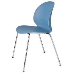 5070 NO2 Recycle, NO2-10 stoel verchroomd staal lichtblauw