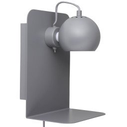 5231 Ball wandlamp met usb-poort mat lichtgrijs