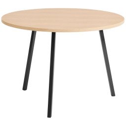 Loop Stand Round tafel zwart 105 cm