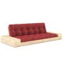 Base slaapbank naturel, Ruby Red