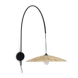 Rosella wandlamp naturel