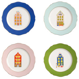 31091 Canal House dinerbord Ø21 set van 4