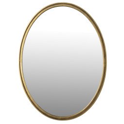 Idalie spiegel Ovaal M Antique Brass