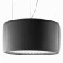 Silenzio 90 akoestische hanglamp LED 2700K donkergrijs