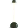 Sips tafellamp LED oplaadbaar groen/goud