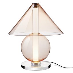 Fragile tafellamp LED amber