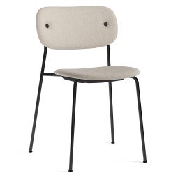 Co Chair stoel zwart gestof. Doppiopanama T14012/004