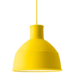 Unfold hanglamp geel