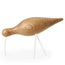 Shorebird vogel collectors item large wit