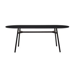 Tress tafel 210x90 HPL zwart