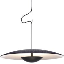 Ginger 60 hanglamp LED DALI wengé/wit